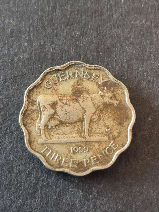 Guernsey 3 Pence 1959