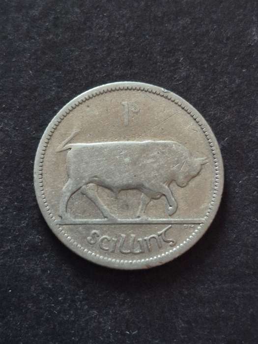 Ireland One Schilling 1928 Silver