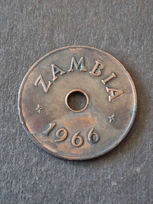 Zambia One Penny 1966