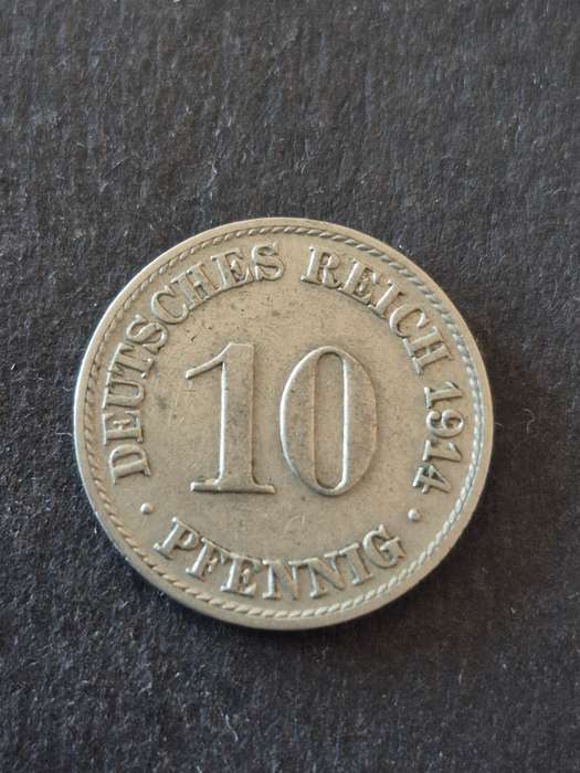 Deutsches Reich 10 Pfennig 1914