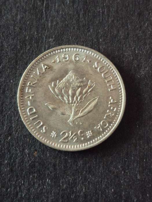 Republic 2 1/2 Cents 1961 (excellent condition)