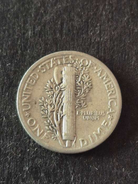 USA Mercury Dime 1935 Silver