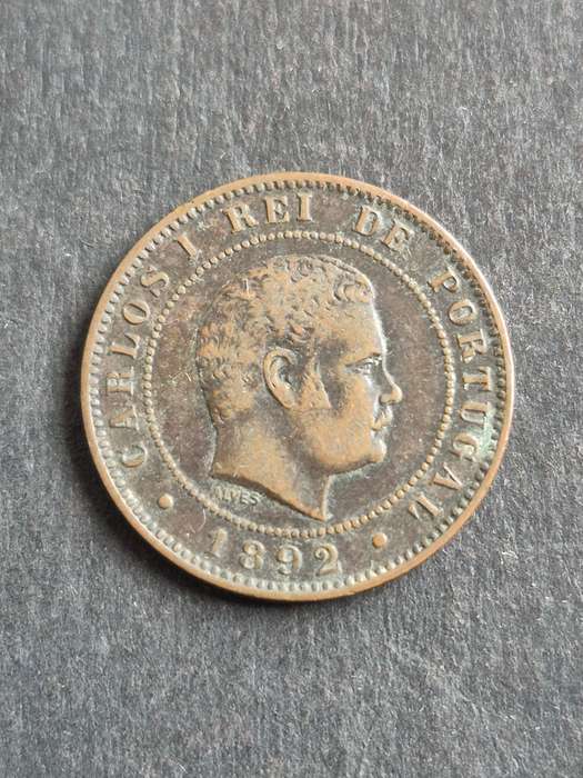 Portugal 10 Reis 1892