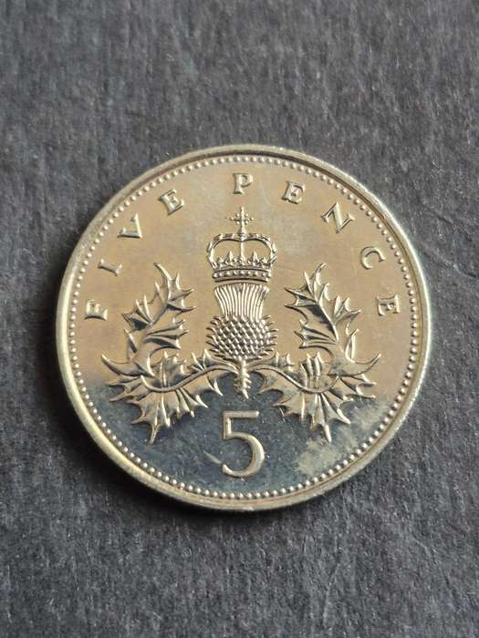 UK 5 Pence 1983 Proof