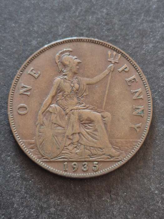 UK Penny 1935