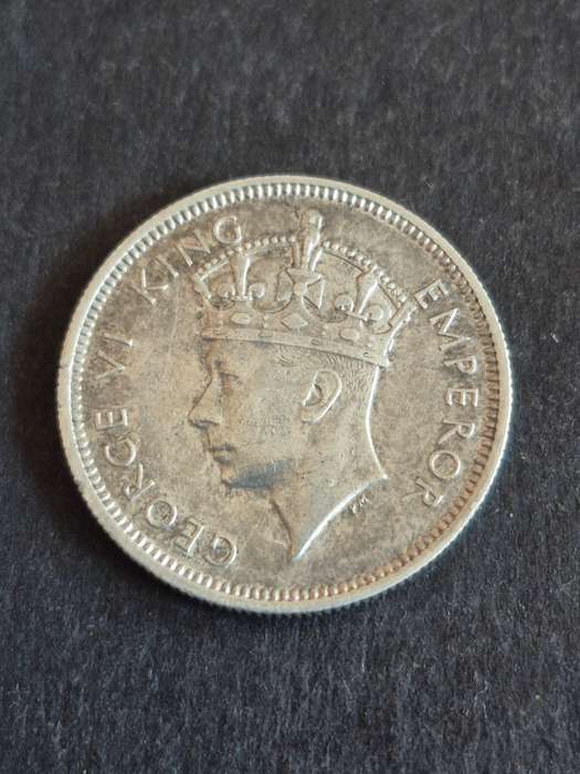 Southern Rhodesia One Shilling 1937 Silver