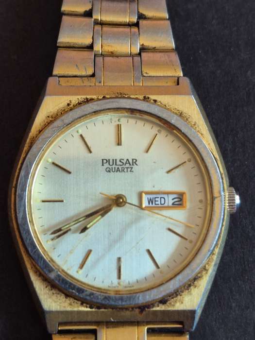 Vintage Citizen Gold Plated Quartz Wrist Watch - untested (not working)