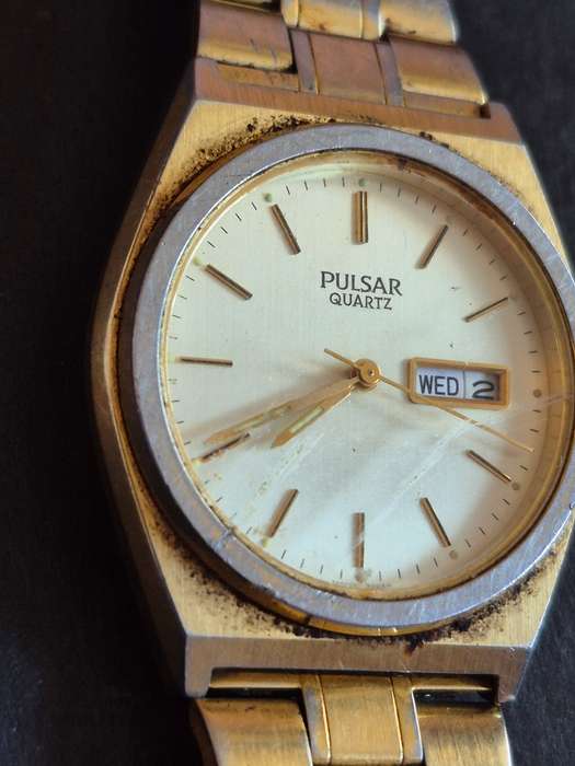 Vintage Citizen Gold Plated Quartz Wrist Watch - untested (not working)