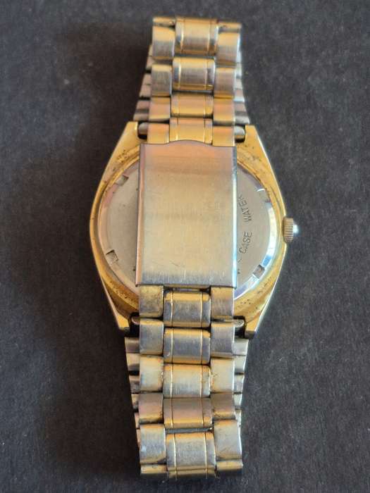 Vintage Citizen Gold Plated Quartz Wrist Watch - untested (not working)