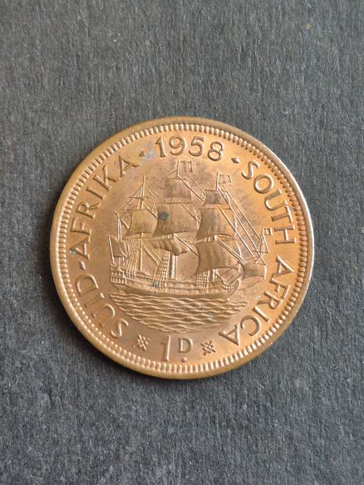 Union Penny 1958 (very nice condition)