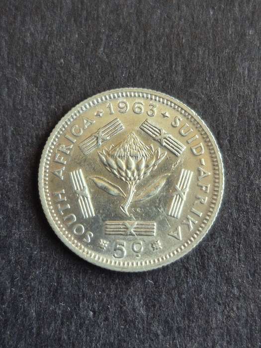 Republic 5 Cents 1963 (excellent condition)