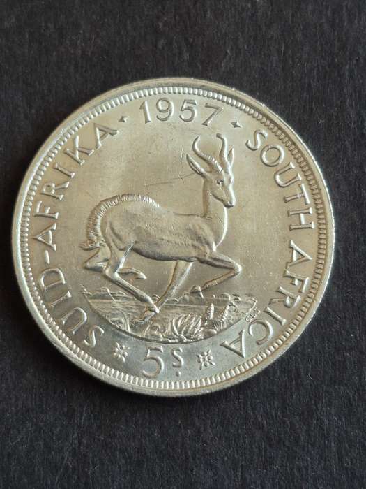 Union 5 Shillings 1957 (nice condition)