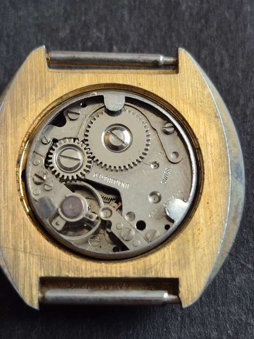 Vintage Gttmer 17 Jewelled Waterproof Shockproof Men's Wrist Watch (not working)