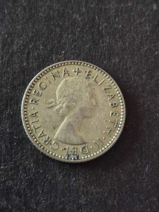Australia Sixpence 1954 Silver