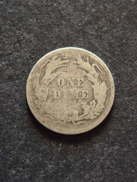 USA Barber Dime 1892 Silver