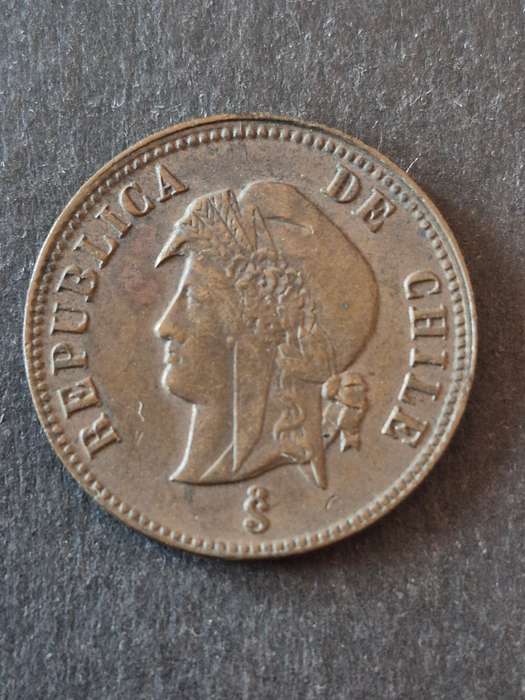Chile 2 1/2 Centavos 1898 (nice condition)