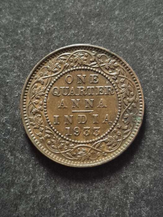 India One Quarter Anna 1933