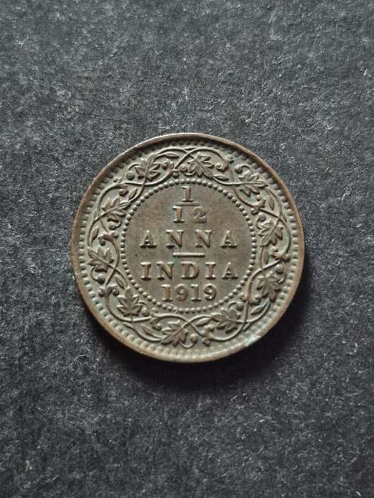 India 1/12 Anna 1919 (nice condition)