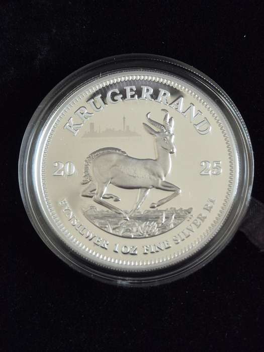 2025 Kruger Privy Mint Mark "Jhb" 1oz Fine Silver Proof