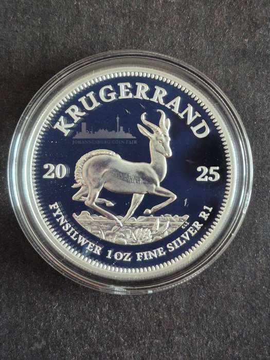 2025 Kruger Privy Mint Mark "Jhb" 1oz Fine Silver Proof