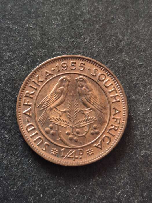 Union Farthing 1955 UNC