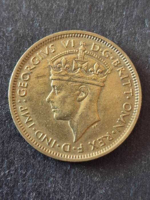 British West Africa One Shilling 1942 (nice condition)