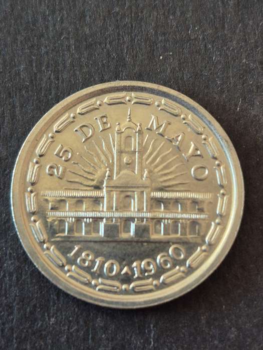Argentina 1 Peso 1960 to Commemorate the 150th Anniversary of the May Revolution (uncirculated)