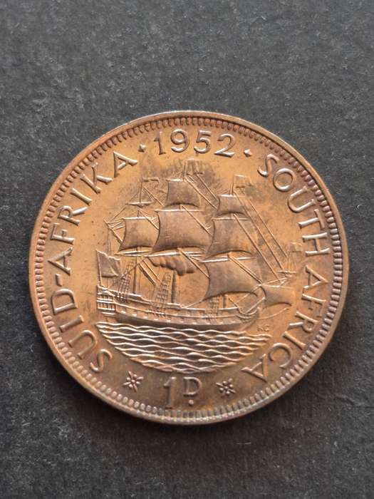 Union One Penny 1952 Proof