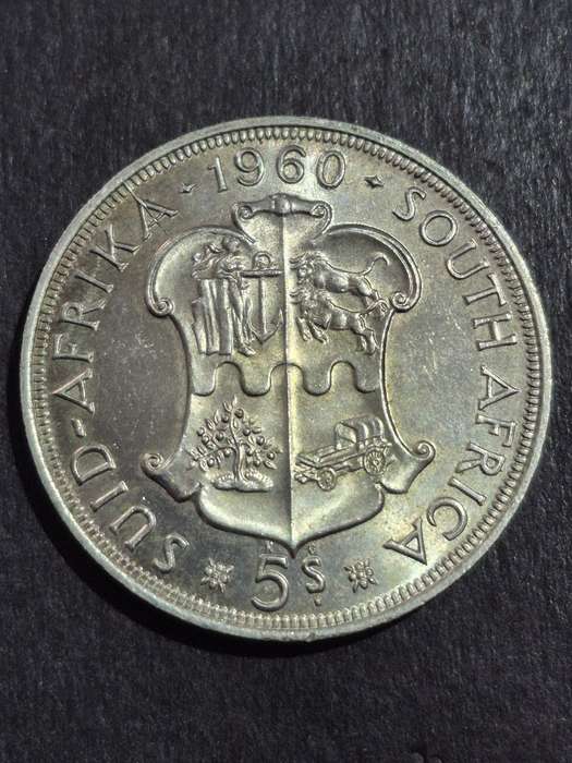 Union 5 Shillings 1960