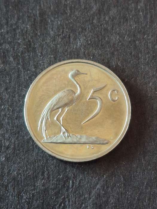 Republic 5 Cents 1989 (scarce date)