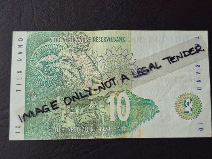 TT Mboweni Ten Rand 1st issue 1999 (excellent condition)
