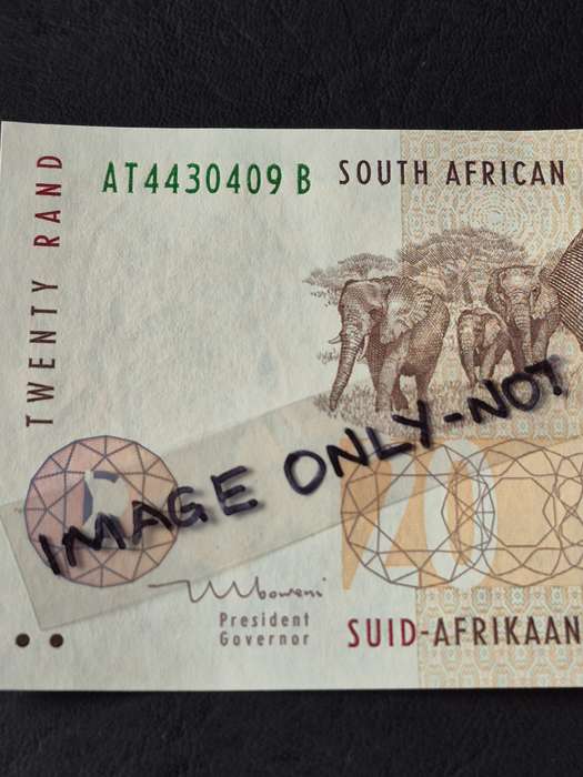 TT Mboweni Twenty Rand 1st Issue 1999