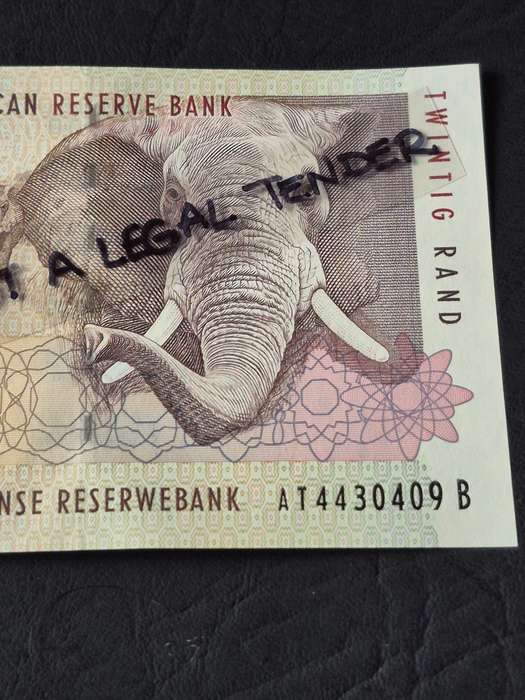 TT Mboweni Twenty Rand 1st Issue 1999