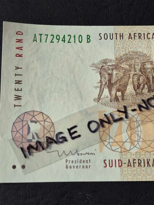 TT Mboweni Twenty Rand 1st Issue 1999