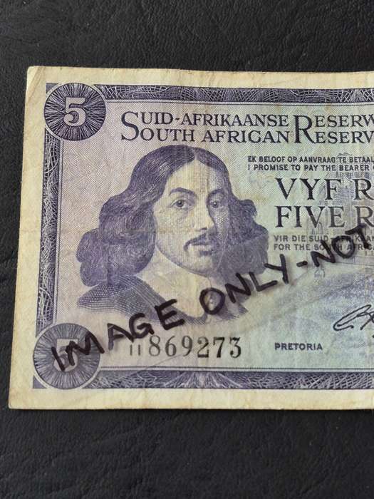 G Rissik Five Rand 2nd and only issue
