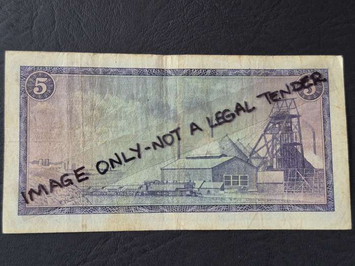G Rissik Five Rand 2nd and only issue