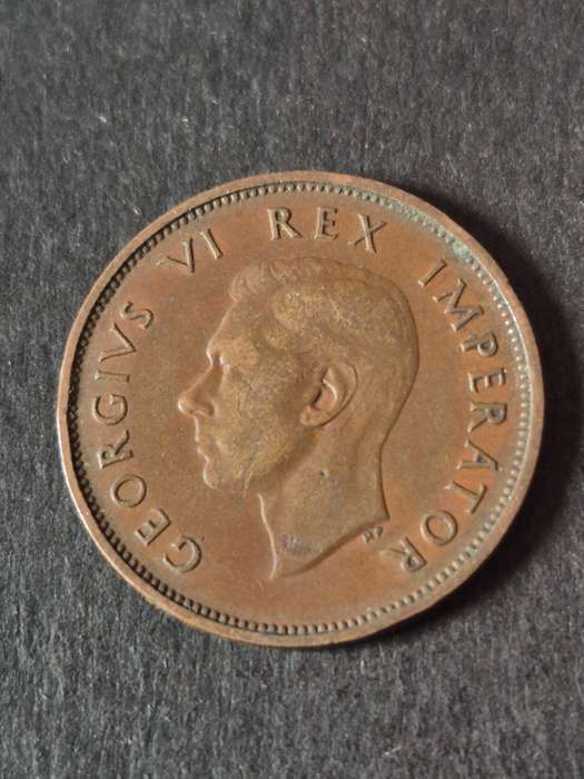 Union 1/2 Penny 1938
