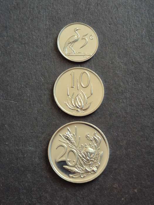 Republic 5/10/20 Cents 1976 Proof