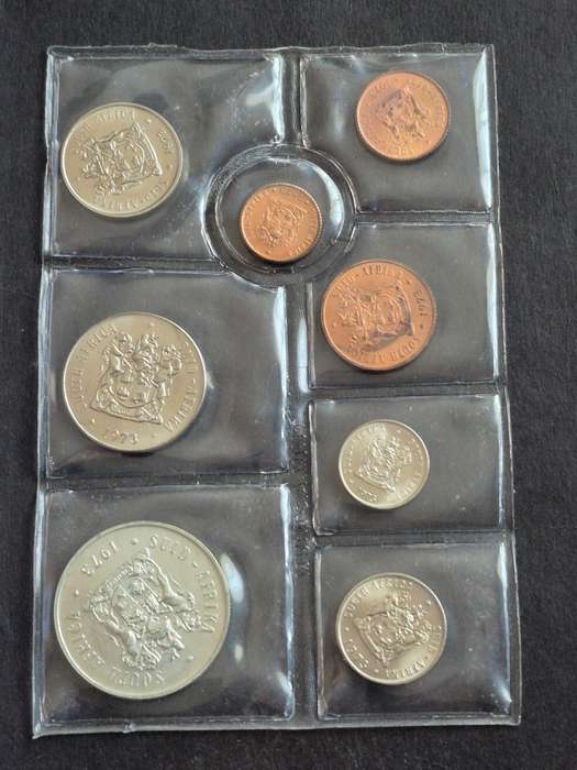 SA Mint Pack 1973 (including Silver One Rand)