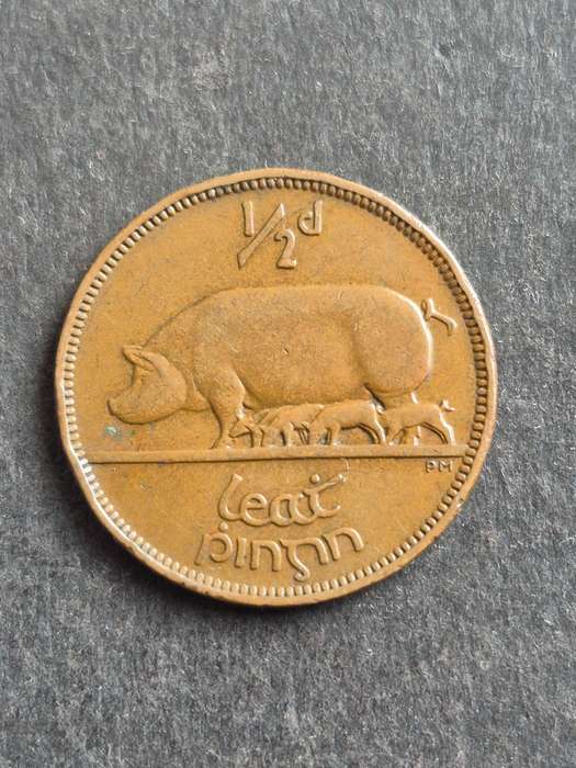 Ireland 1/2 Penny 1928