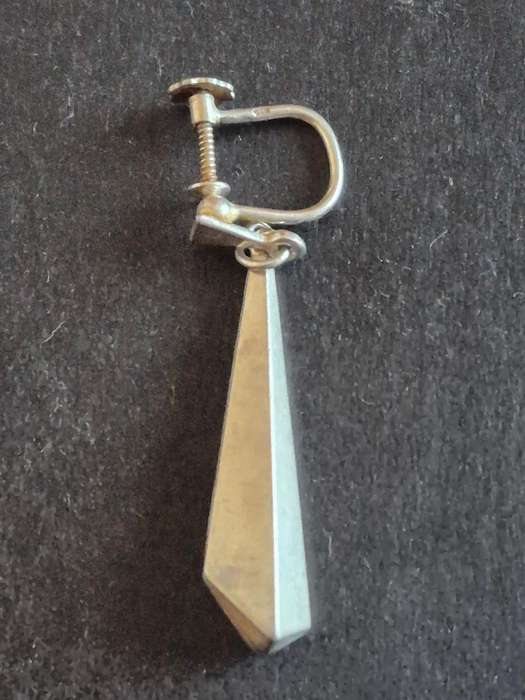 Vintage Sterling Silver Dangel Earrings 3.9g