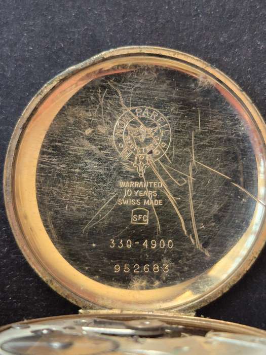 Vintage Gold Plated Cyma Wrist Watch (not working)