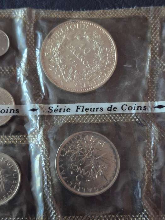 France Uncirculated Set 1971