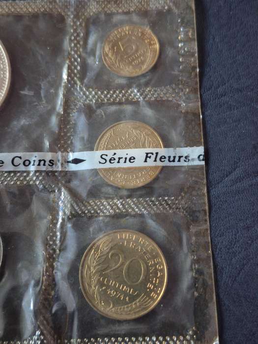 France Uncirculated Set 1971