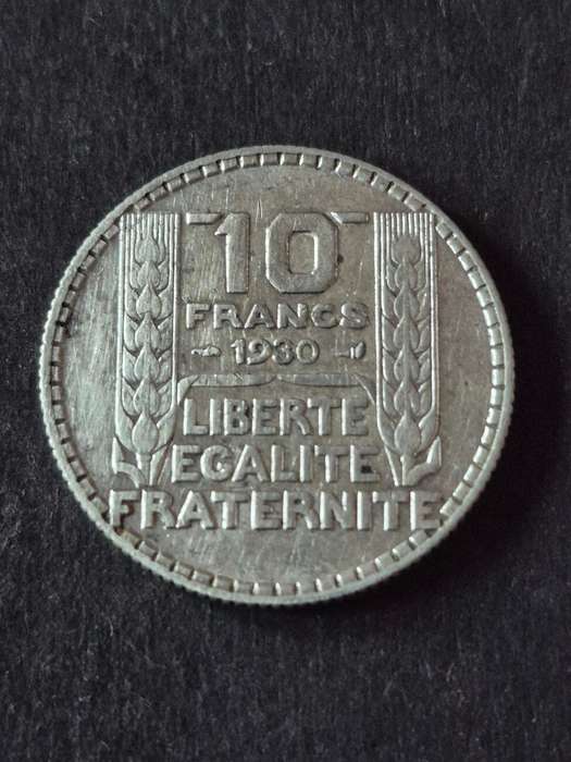 France 10 Francs 1930 Silver