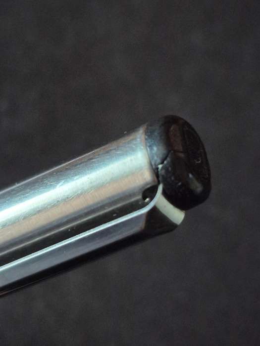 Vintage Parker Rollerball Stainless Steel - made in UK (needs refill)