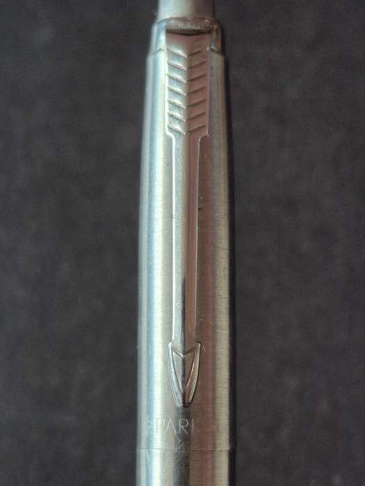 Vintage Parker Stainless Steel Jotter (made in USA)