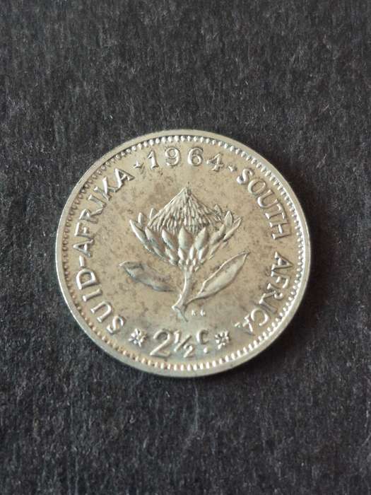 Republic 2 1/2 Cents 1964 UNC