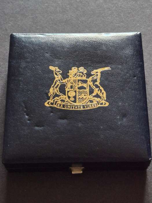 SA One Rand 1988 Die Groot Trek Proof