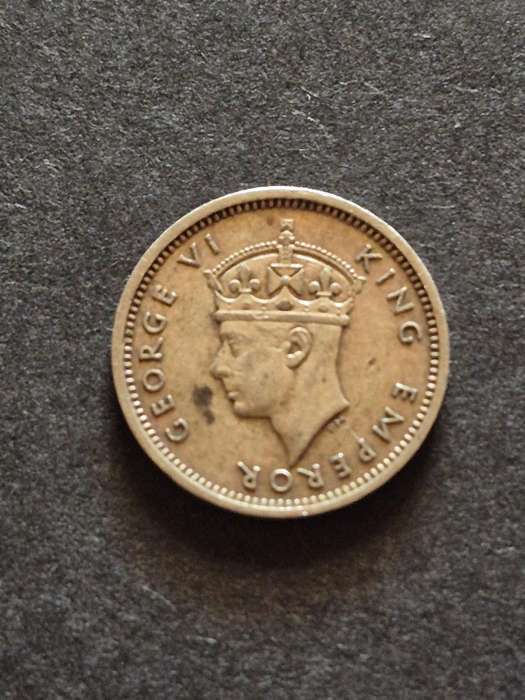 Southern Rhodesia Threepence 1942 Silver